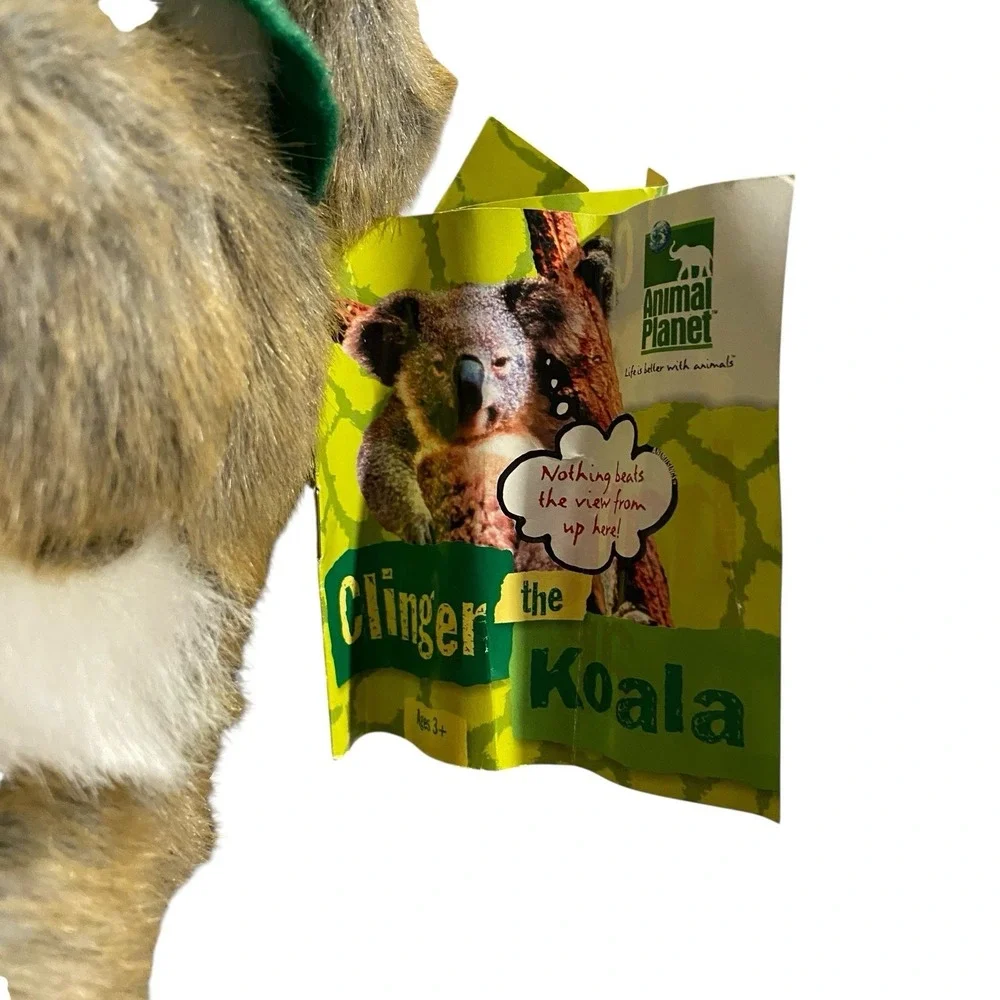 Vintage Animal Planet Clinger‎ The Koala Plush 2000 Stuffed Animal Wildlife 13''